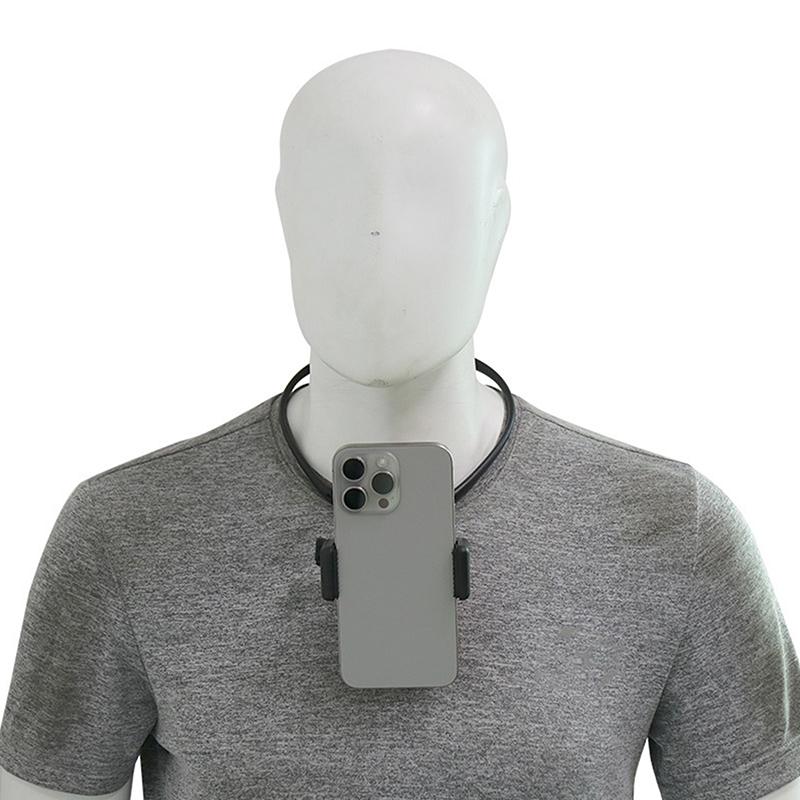 Cycling Collar Neckband Phone Live Streaming Stand Action Camera Neckband Recorder Stand