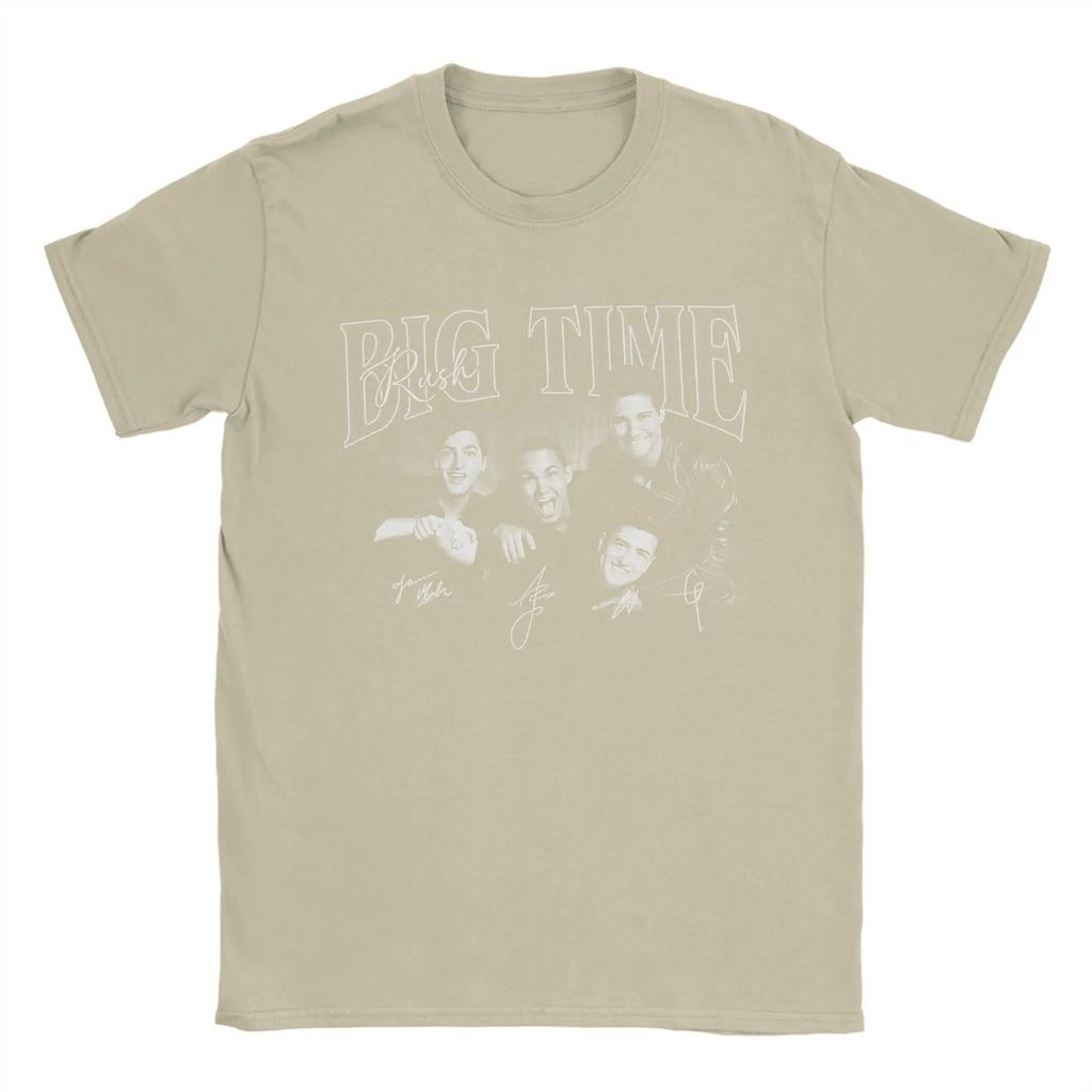 Big Time Rush Band T Shirts for Unisex Women 100 Cotton Leisure TShirt Crew Neck Tees Short Sleeve Tops Printed