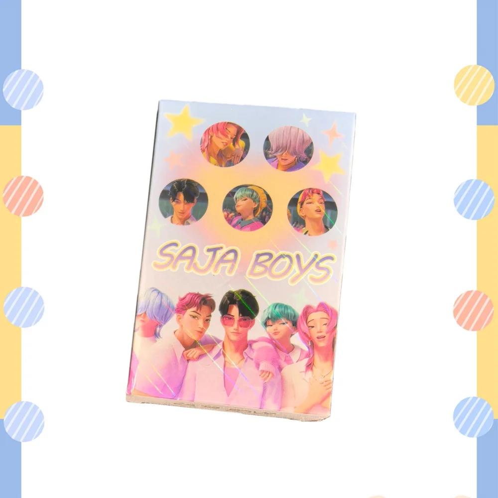

30PCS K-POP Demon Hunters Huntrix Derpy Pocards Anime Collectible Set for K-POP Fans Trading Card Game