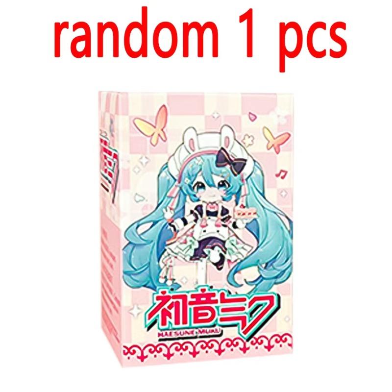 Chibi Hatsune Miku Blind Box Figure - Anime Vocaloid Collectible Model, Cute Desk Decor Surprise Gift for Fans