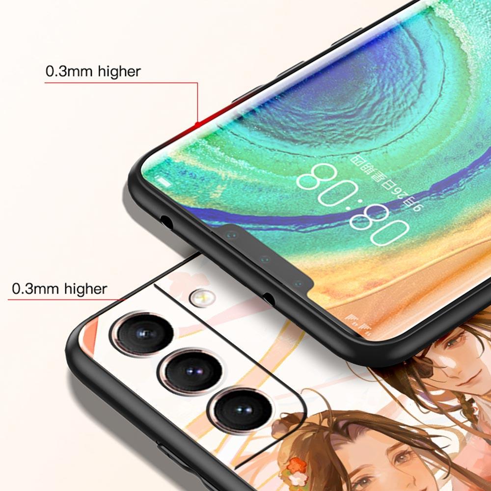 Heaven Official’s Blessing Phone Case For Samsung Galaxy S23 Ultra S22 S21 S20 FE 5G S10 S10E S9 S8 Plus Note 20 Silicone Cover