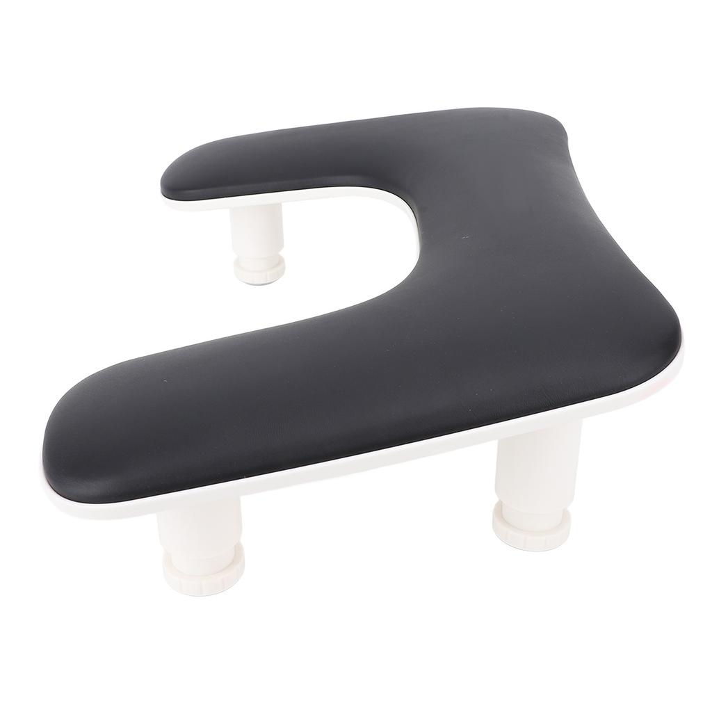 U Shaped Manicure Hand Rest Height Adjustatle Nail Arm Rest Stand Hand Rest Pillow for Nail Salon