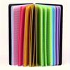 4Pcs Spiral Notebook 5 X 7-inch College Ruled Notebook Mylar Cover 7 Bright Colors Neon Lined Paper Memo