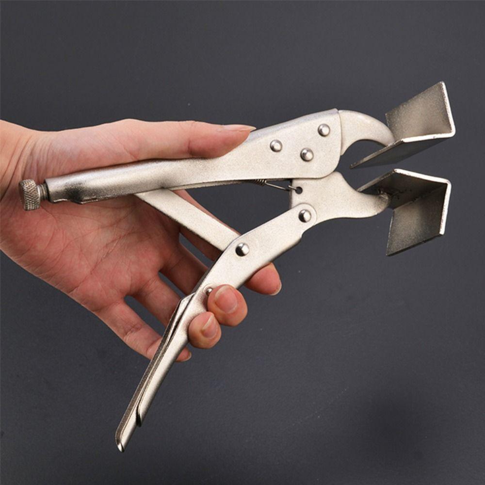 Adjustable Welding Clamp Pliers U-Shaped Jaw Locking Pliers Flat Nose Pliers  Family Emergency