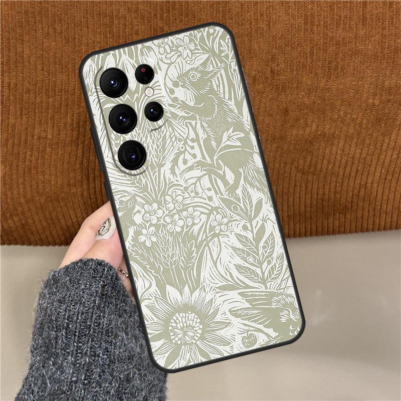 

Squirrel Pattern Phone Case For Samsung Galaxy S25 Ultra S9 S10 S20 FE S21 S22 S23 Plus S24 Ultra Back Cover Galaxy S10 Plus