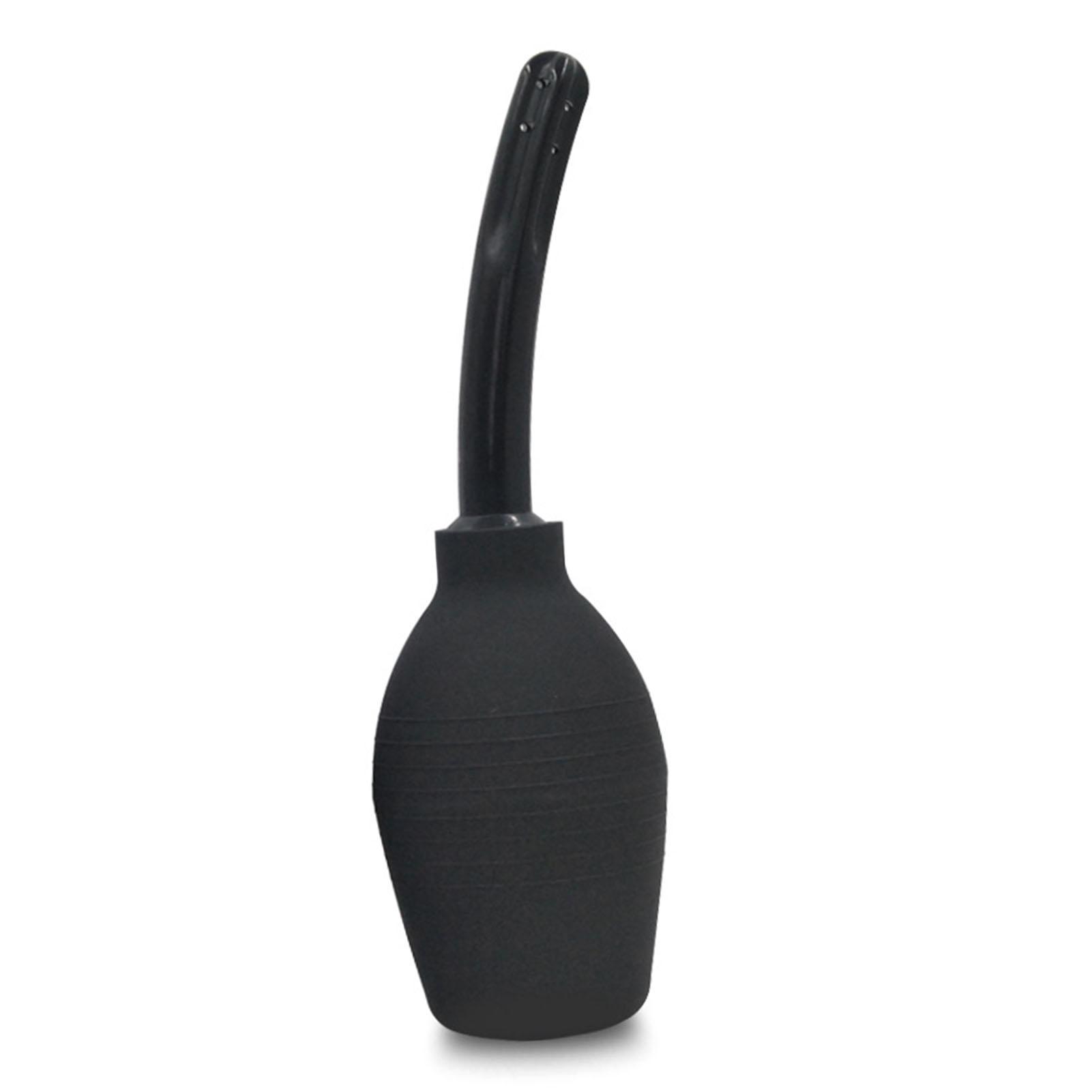 

310 мл Душ-ирригатор для промывания влагалища гигиеническая груша из ПВХ очиститель влагалища для мужчин и женщин черный L