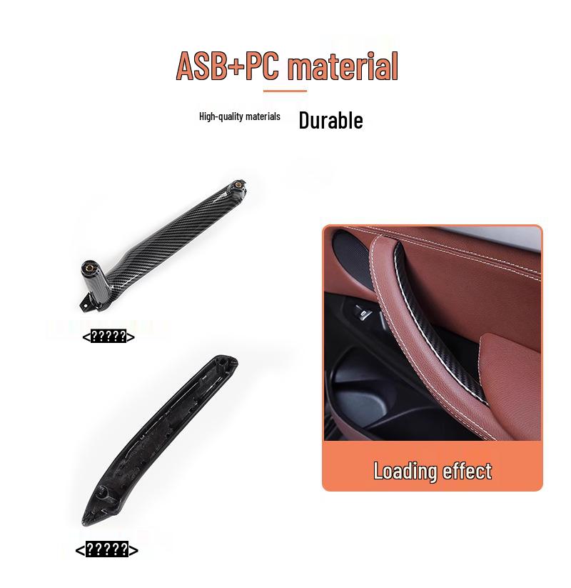 Compatible Interior Door Handles, Armrest Brackets & Covers for BMW X5 X6 E70 E71.