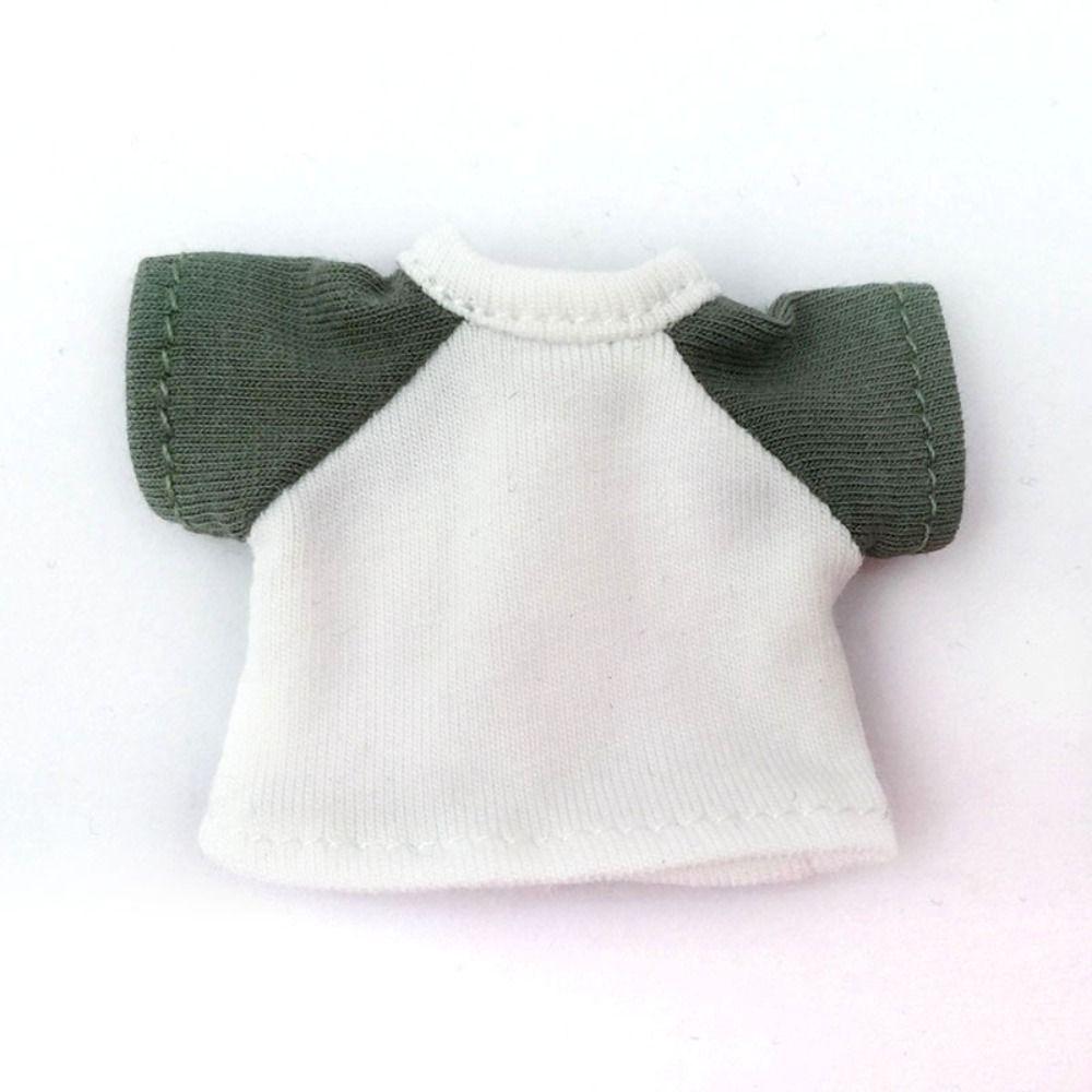 

Многоцветная хлопковая кукольная одежда, мультяшная кукольная футболка для игрушечных кукол, детский подарок style 6