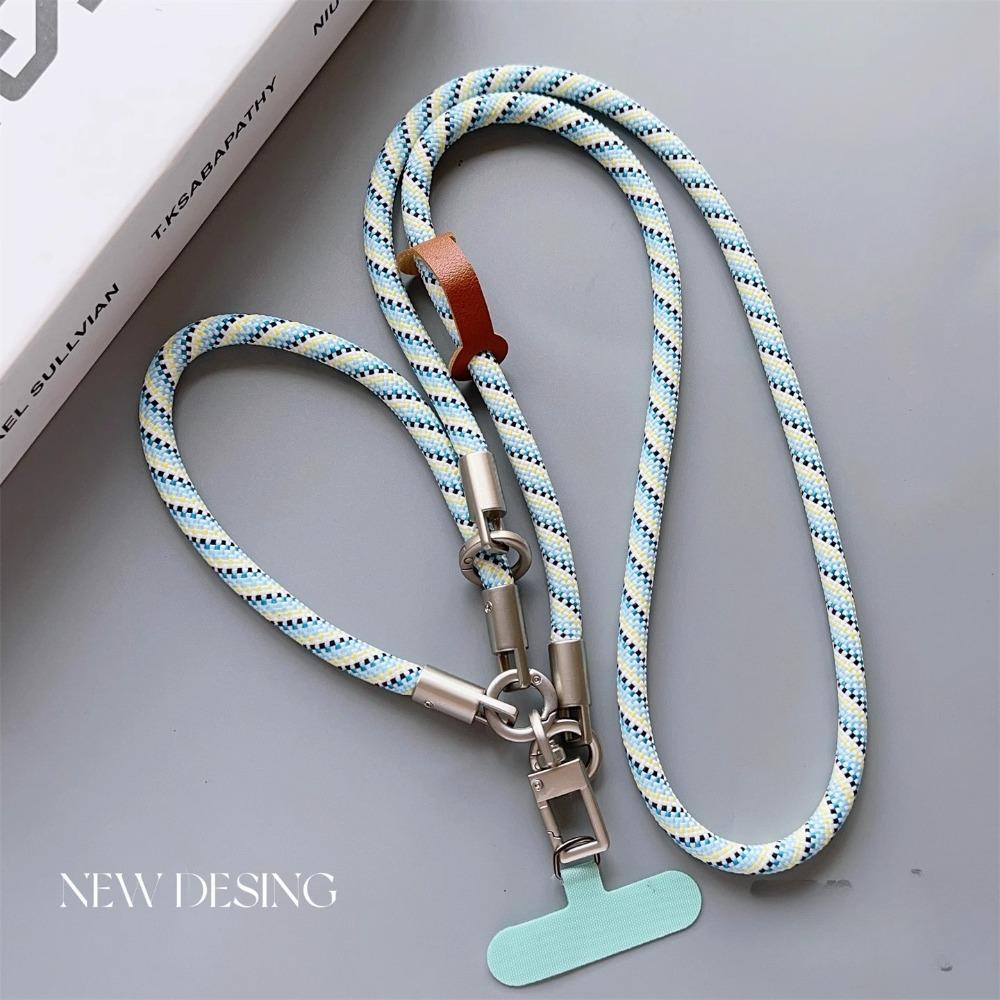 3-in-1 Mobile Phone Lanyard, Multi-functional Removable and Adjustable Multi-purpose Strap, Hand-woven Strong Crossbody