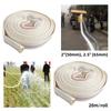 20m High Pressure Hose 2" 2.5" Garden Farmland Plants Vegetables Irrigation Water Tube Woven Lined Wear-resistant Water Pipe