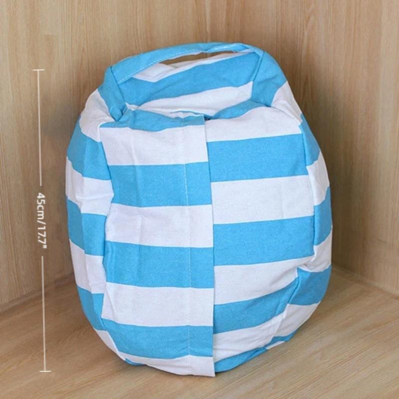 New Children's Product Storage Bag With Large Capacity Plush Toy Storage Bag For Sofa Home Decoration