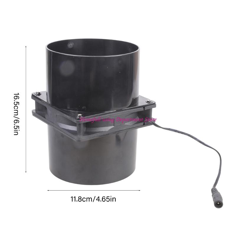  Compact Air Blower Duct Exhaust Fan Perfect for Air Removal In Cutters Paint Booths 3D Printers Ventilation Fan