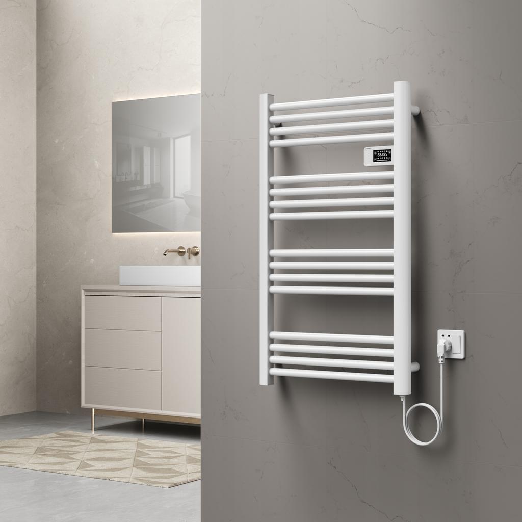 Paris 500W White Bathroom Radiator