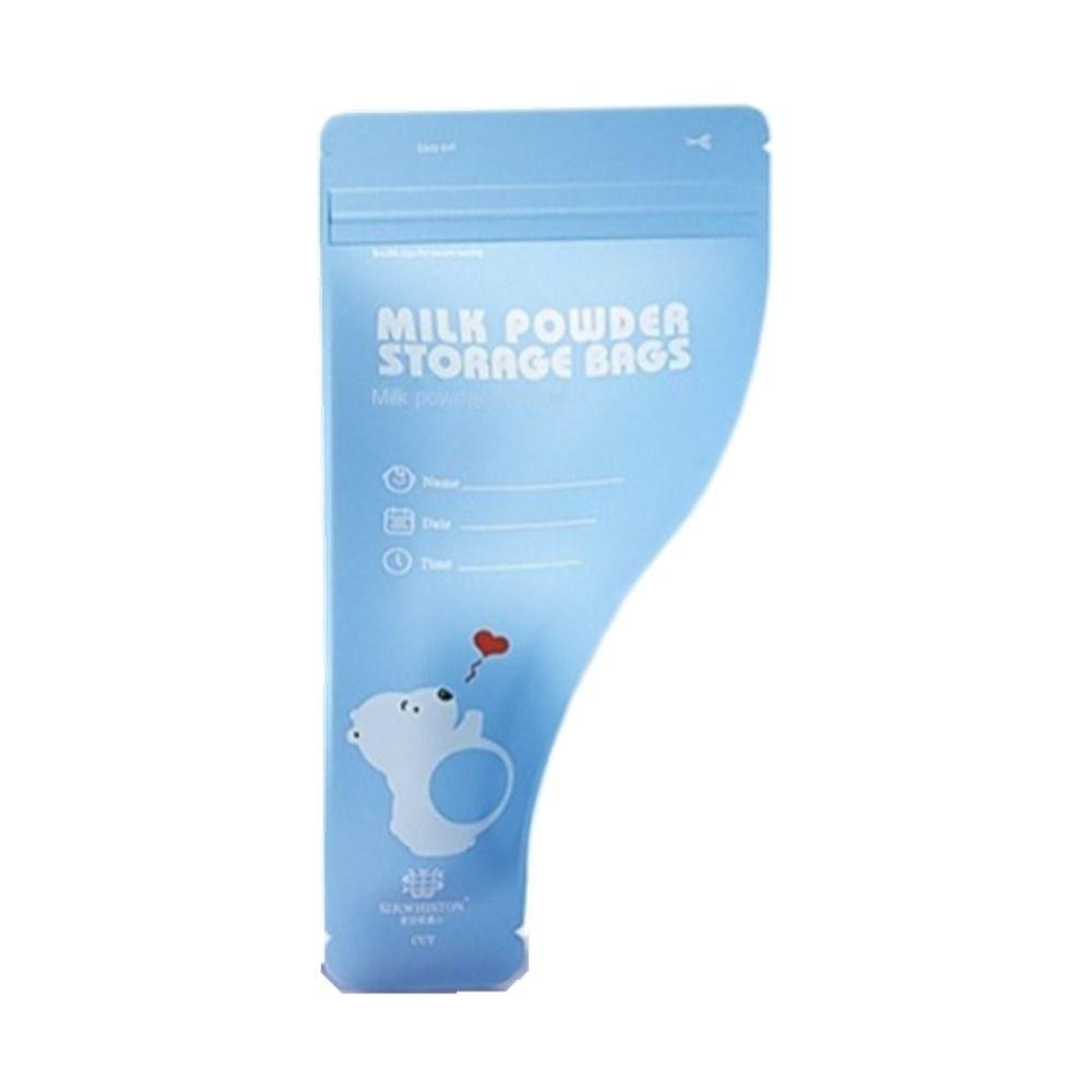 

Одноразові пакети для зберігання дитячого харчування, герметичні, із захистом від протікання, пакети для сухого молока, упаковка для захисту свіжості blue-30pcs