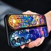 Beautiful Sun Moon Glass Phone Case For Oppo Reno 13 12 11 10 7 F Find X5 X6 A98 A80 A79 A78 A57 A54 A31 A17 Pro Soft TPU Cover