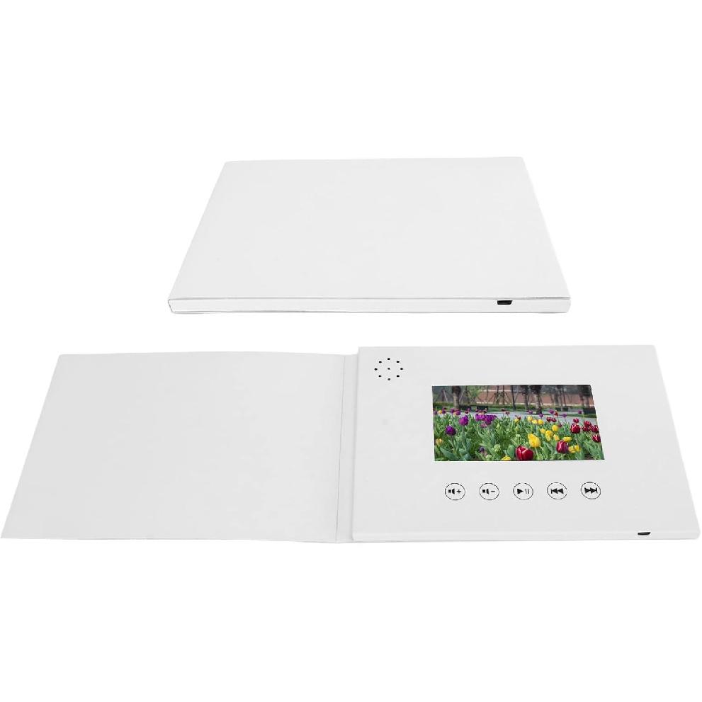 Video Brochure, Electronic Greeting Card, Exquisite High Code Rate LCD Screen Video Greeting Card, HD Video Playback for Medium and Highend