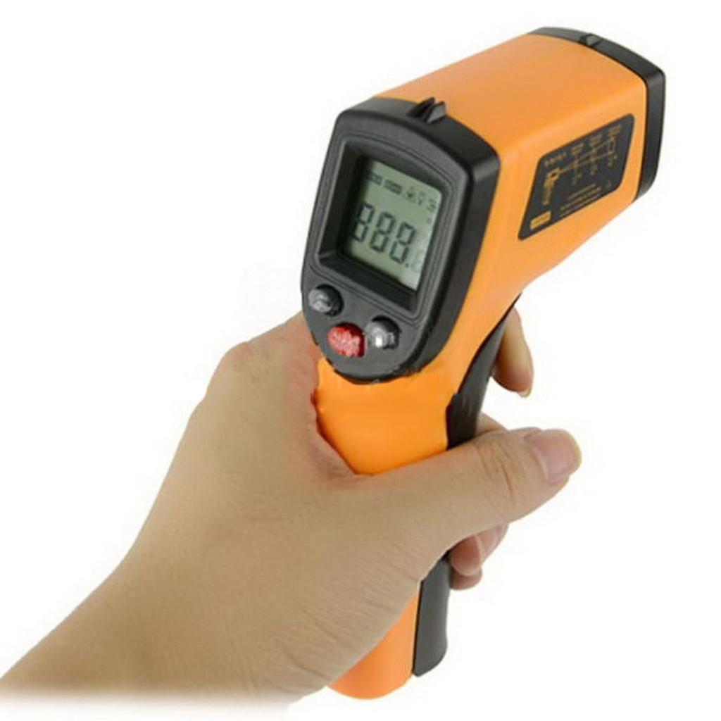 Contact Lcd Non Ir Laser Infrared Digital Temperature Thermometer Gun Tools
