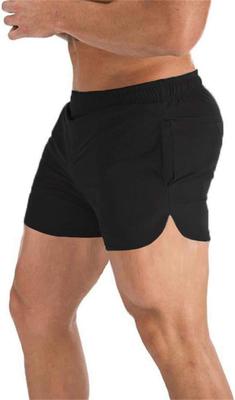 Manatsulife Bodybuilding Gym DK1 Men's Shorts, Sweat-Wicking, Quick-Drying, Breathable, Lightweight, Wear, Training, Sportswear, Running, Thin, 3/4
