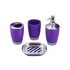 Bathroom Accessories Set: 6-Piece Oral Care and Toothbrush Holder Kit