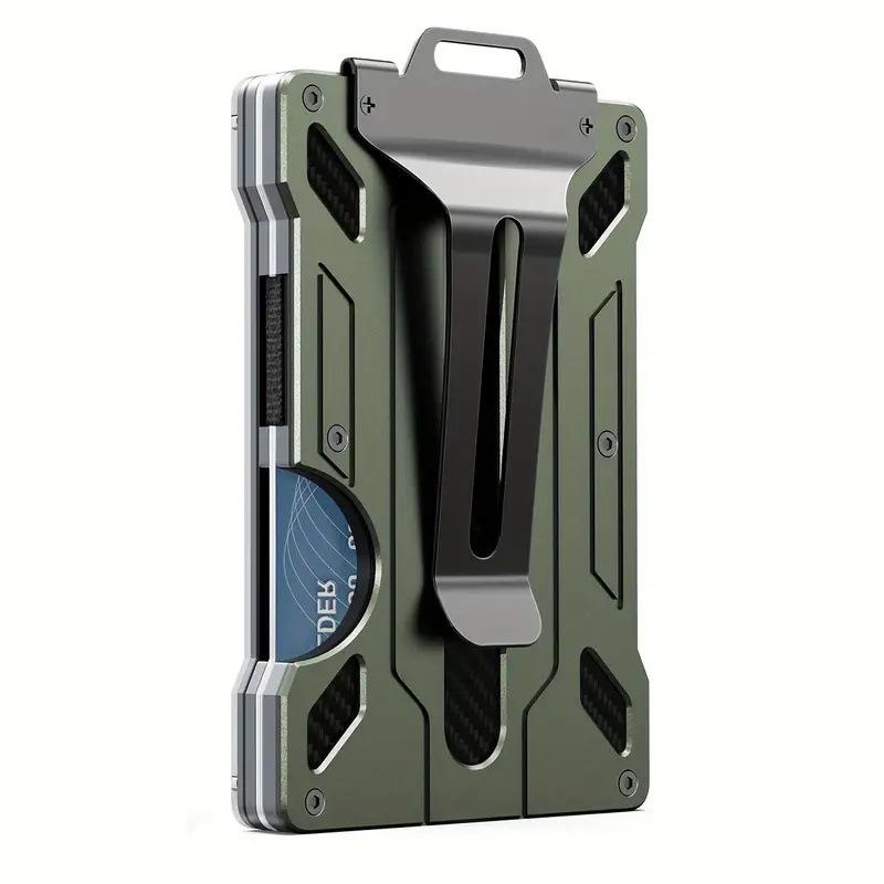 New Transparent RFID Anti-Theft Metal ID & Credit Card Holder Sleeve