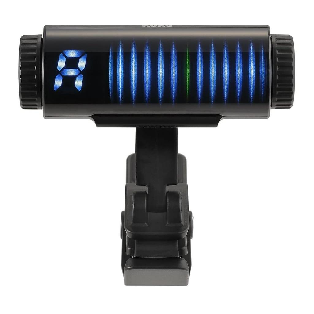 KORG Clip-tuner Sledgehammer Pro 3D Visuell skjerm Cent Høy presisjon Strobe-stemming Lett Kompakt Gitar/Bass SH-PRO ±0.1