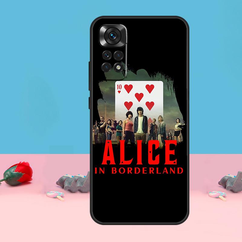 

Alice in Borderland Cover For Xiaomi Redmi Note 14 Pro 9 10 11 12 13 Pro 11S 12S Case For Redmi 14C 12C 10C 13C Redmi Note 13ProPlus