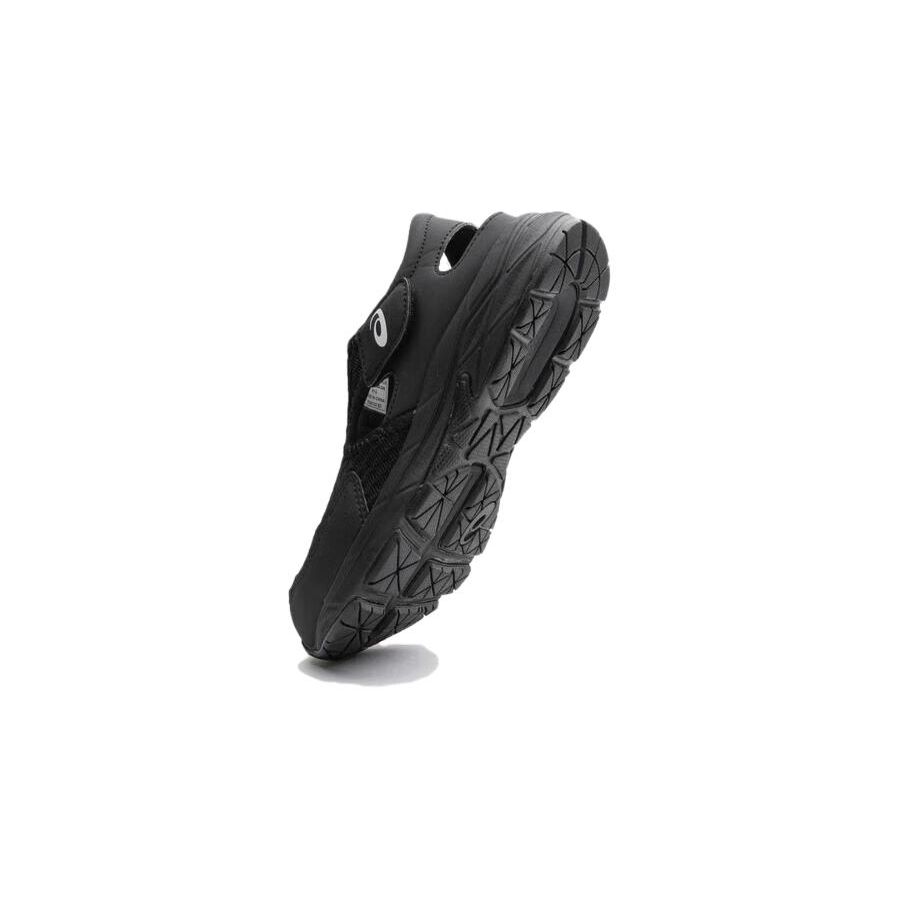 Asics Running Kids Contend Series Breathable Shock Absorbing Durable Outdoor Sandals Kids Sandals Black 1014A306-001