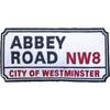 Abbey Road NW London Road Sign Patch
