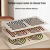 Wooden Educational Puzzle Maze: Enhances Fine Motor Skills & Color Recognition