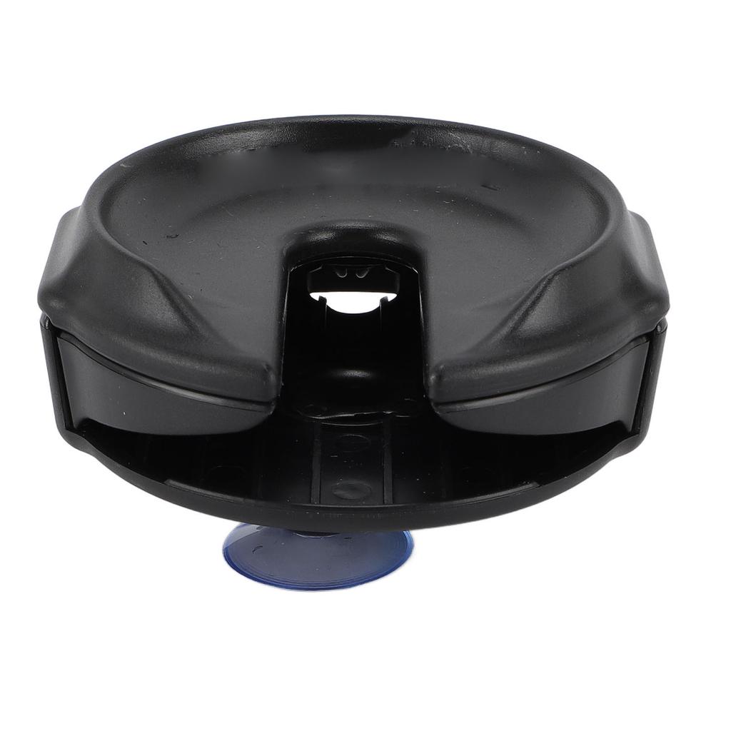 Outdoor Tragbarer Weinglashalter Basisgestell mit 3 Aufsätzen für Boote Picknicks Terrasse Schwarz