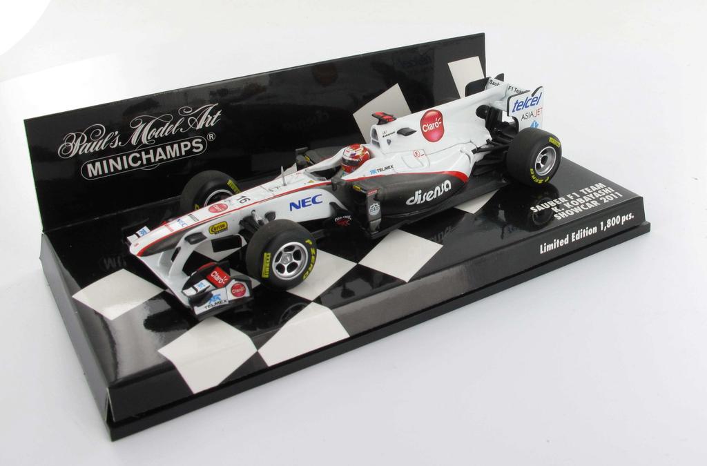 PMA Sauber F1 Team Showcar 2011 Completed Product 1/43 K.Kobayashi
