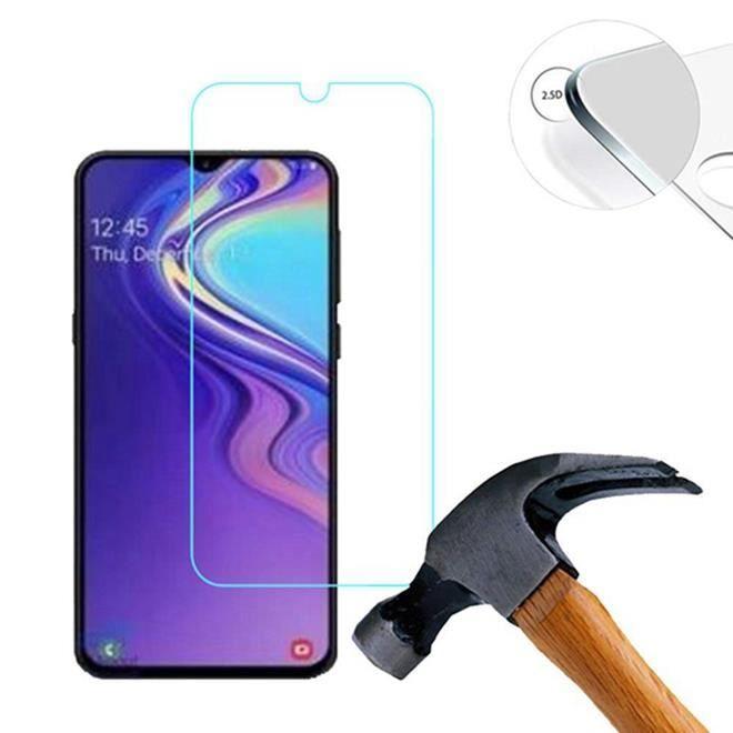 Film de Protection Écran - Lusee - Samsung Galaxy A50 - Verre Trempé 9H - Transparent - 2 Pièces