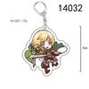 Attack on Titan Double-Sided Keychain - Levi, Mikasa & Eren Acrylic Pendant