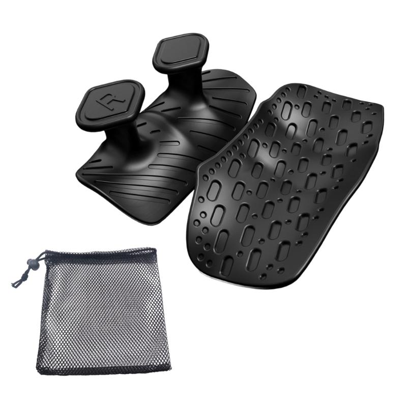 

Gym Grip Pads for Barbell Dumbbell Training Nonslip Rubber Handle Comfortable Breathable Muscle Fatigue Relief чёрный