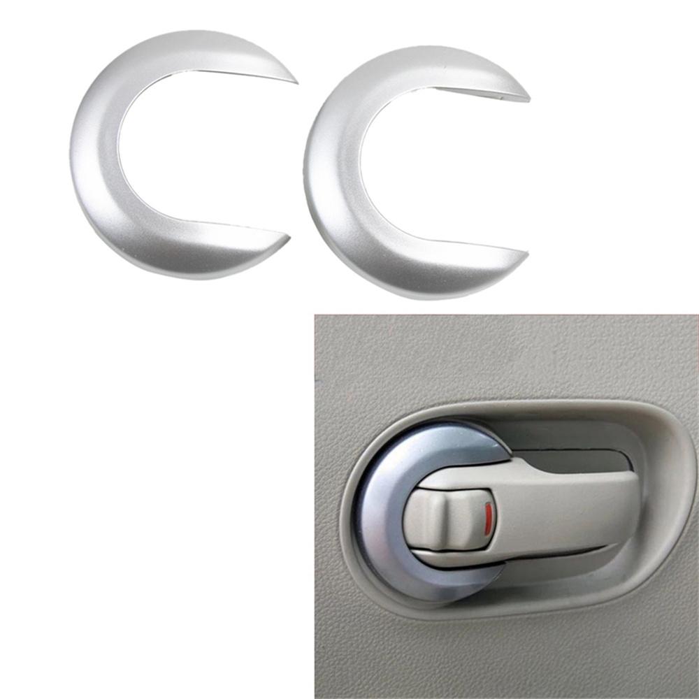 2x Interior Pull Door Handle Cover Trims For Nissan Tiida 05-10 1.6 Livina NV200