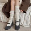 Calf Socks For Women Boneless Solid Color Stacked Socks For Children To Thicken Warm And Warm Thick Stacked Socks