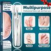 10-Piece Stainless Steel Ingrown Toenail Clipper Set, Odorless Foot Care Manicure Kit, Halloween Gift