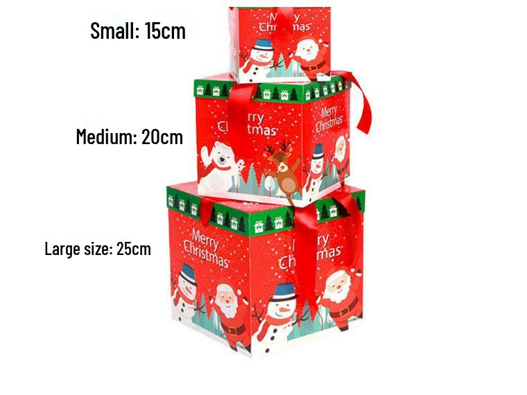 Handmade DIY Christmas Tree with Lights and Large Ornaments - New Household Style