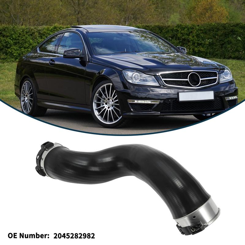 X Autohaux Radiator Hose Heater Hose for Mercedes-Benz C-Klasse W204 C350 CDI 2013-2014 No.2045282982 Rubber Boost Intake Hose