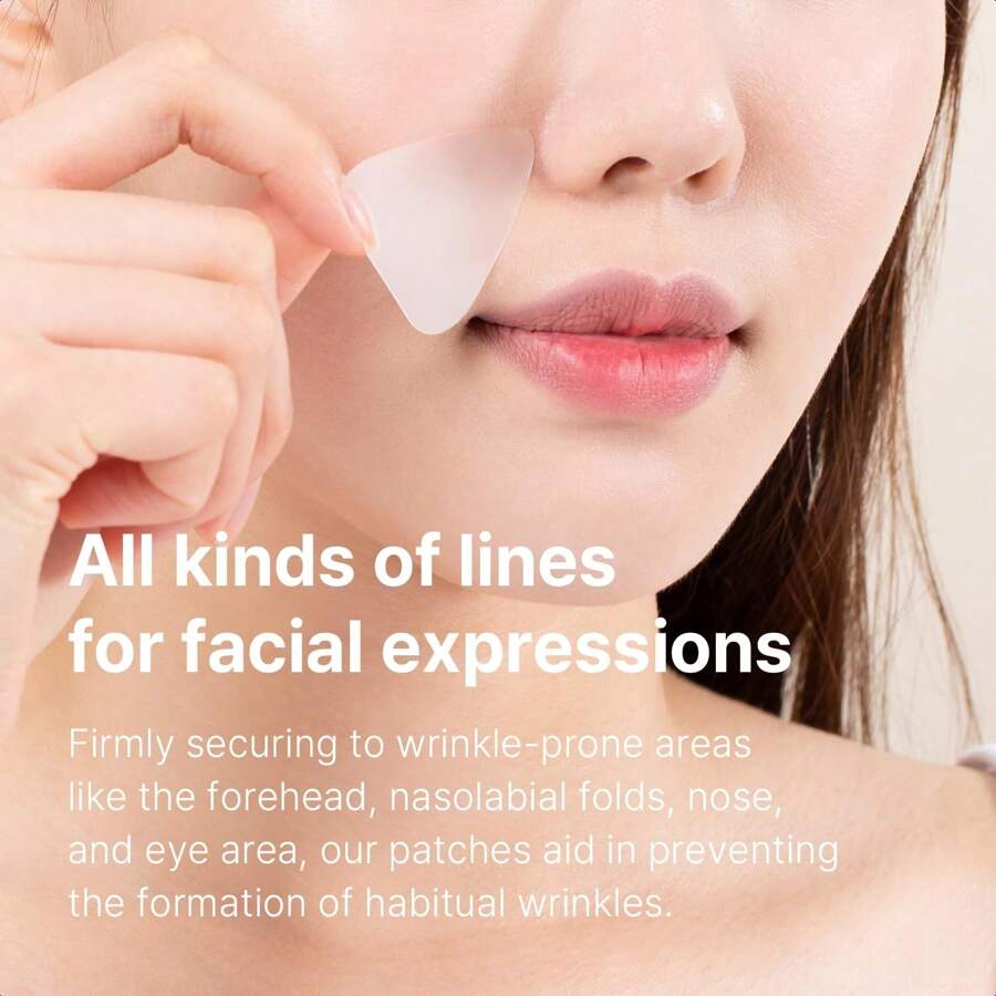 AVCA Wrinkle Repair Patches 55pcs For Frown Lines Forehead Lines And Smile-Line Patches - Korean Skin Care, The Anti Wrinkle Patch Non Invasive