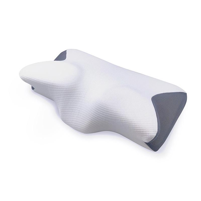 Cervical Support Horn Memory Pillow Breathable Orthopedic Pillow For Home Bedroom Use