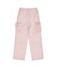 COVERNAT WOMAN String Fluid Cargo Pants Light Pink