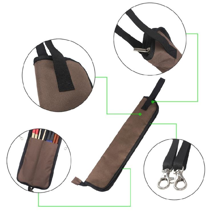 Drumstick Storage Bag Large Capacity Mallet Bag Hanging Drumstick Holder Durable