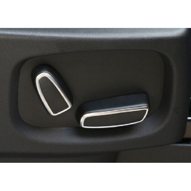 10-13 Fit For Range Rover Sport Cover Trim Silver ABS Seat Adjustment Button