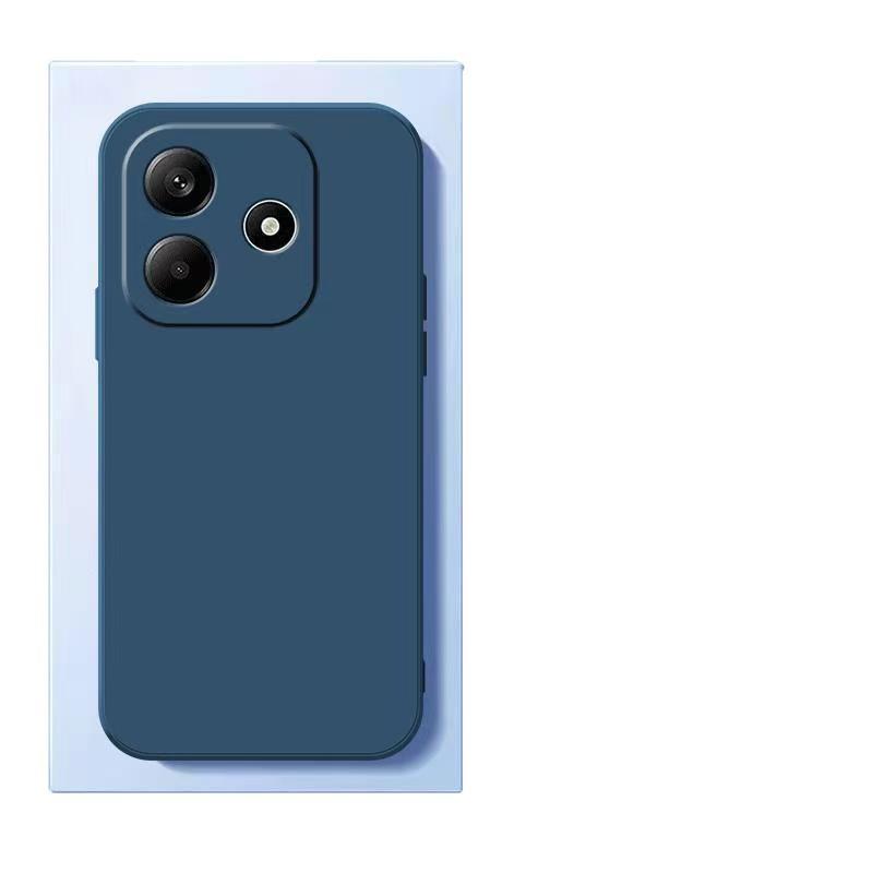 Applicable to Redmi Note14Pro mobile phone case Turbo4 Rubik's Cube straight edge 10X liquid silicone K80 skin-friendly feel