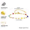 Exotic Irregular Colorful Stone Necklace for Women, Stainless Steel Gold Plated Boho Chain Choker, Aesthetic Jewelry Gift