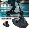 Scooter Stand Parking Support Kick Scooter Holder Anti-Slip Scooter Rack Floor Scooter Storage Accessories for Most Scooter Wheels