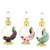 Peacock-Style 12ml Perfume Bottle, Dubai-Inspired Fragrance Container