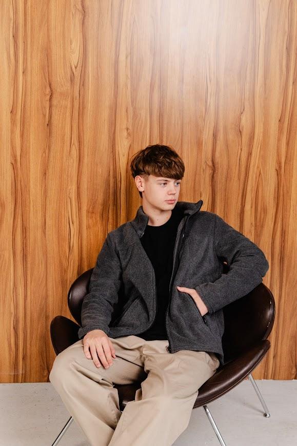 Men’s Urban Zip Hoodie – Functional Fleece Style for Active Days, Winter, 8308-027-1 HC