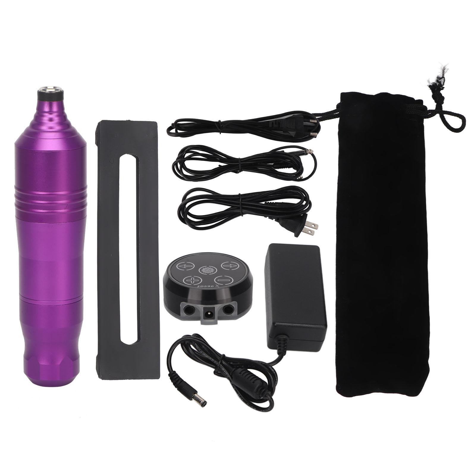 

Ротационная ручка для татуировок Набор картриджей Игла Профессиональный полный комплект питания для татуировок 100-240 В